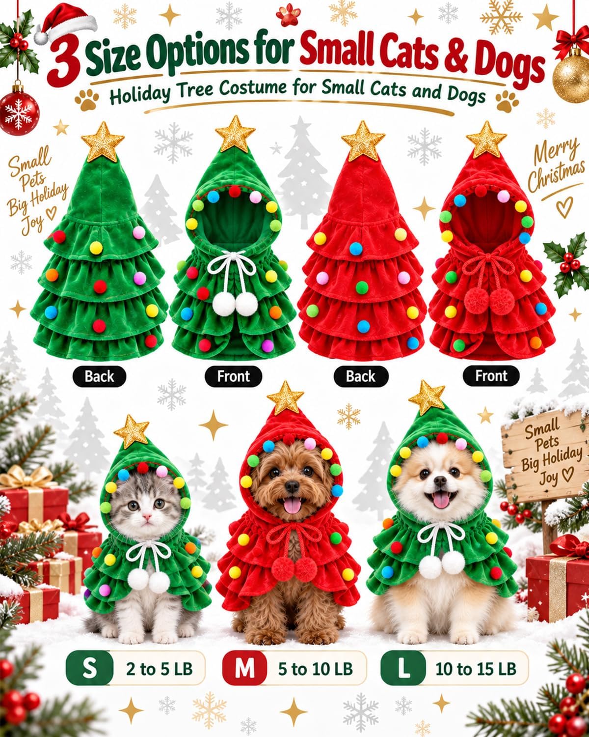 Christmas Pet Outfits